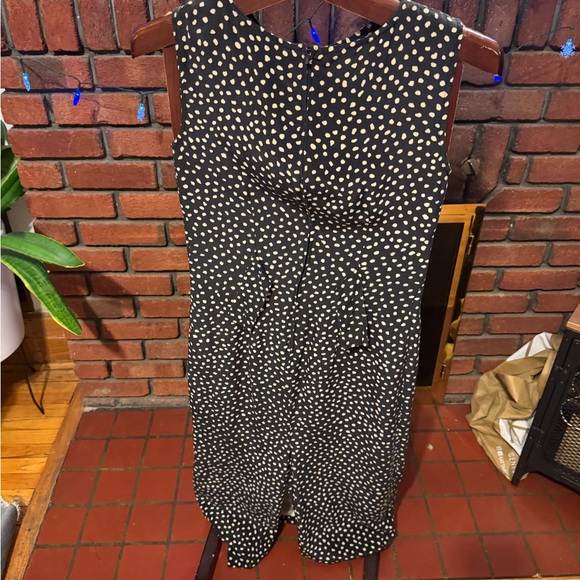 Maggy London cotton lined long dress in great condition size 10 - Picture 5 of 10